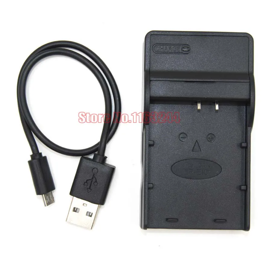 LC E10C LC E10/E Battery USB Charger for Canon LP E10 EOS 1100D kiss X50 Rebel T3charger for