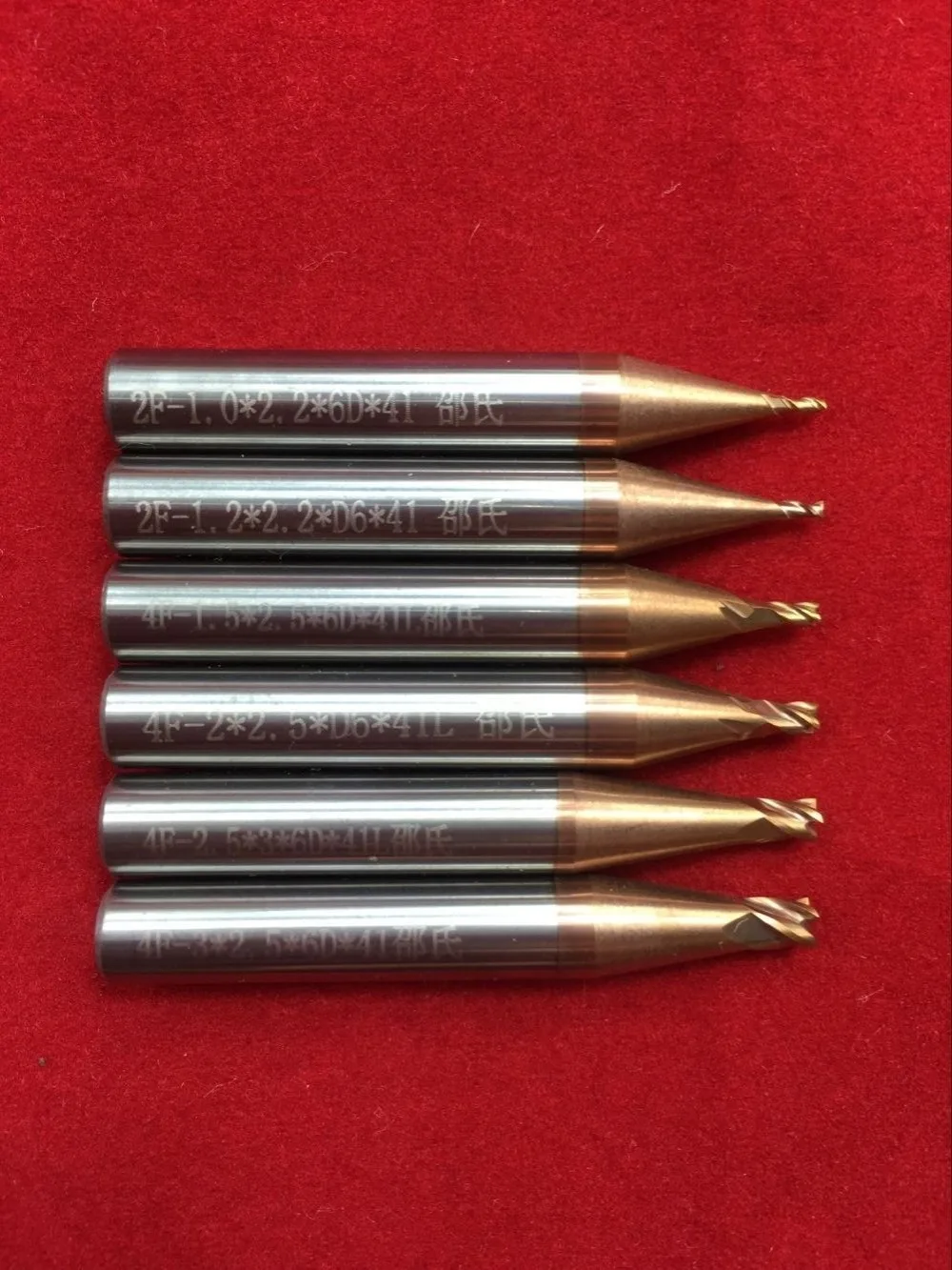 Carbide End Mill Milling Key Cutter Cutting Machine Drill Bits 1.0 1.2 1.5 2.0 2.5 3.0 Locksmith Tools