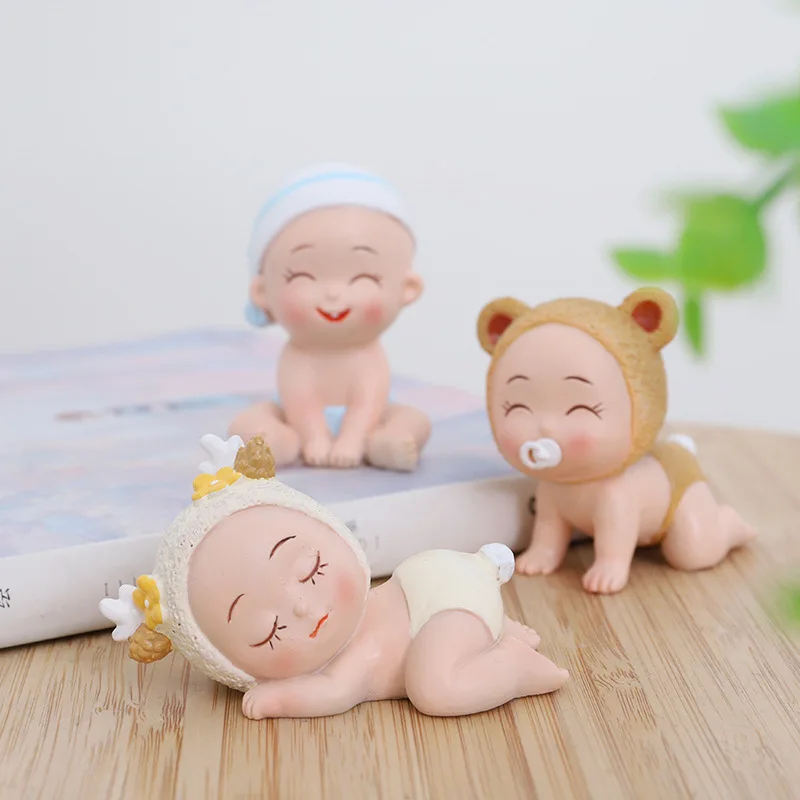Комплект из 6 предметов маленькая искусственная фигурка для украшения торта в