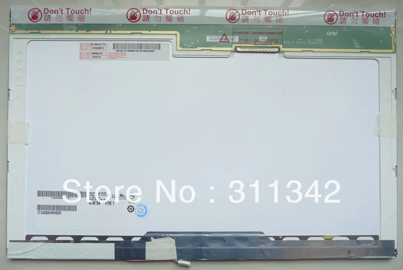 

15.4" inch LCD Screen panels  Display replace for B154EW02  B154EW08 V.1  V.0  B154EW02 V.5  V.6 V.7 B154EW04 V.B  QD15TL04