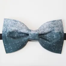 Новая мода, повседневный мужской, независимый дизайн, камень ручной обработки, текстура, градиентный галстук-бабочка с принтом, подарок, вечерние