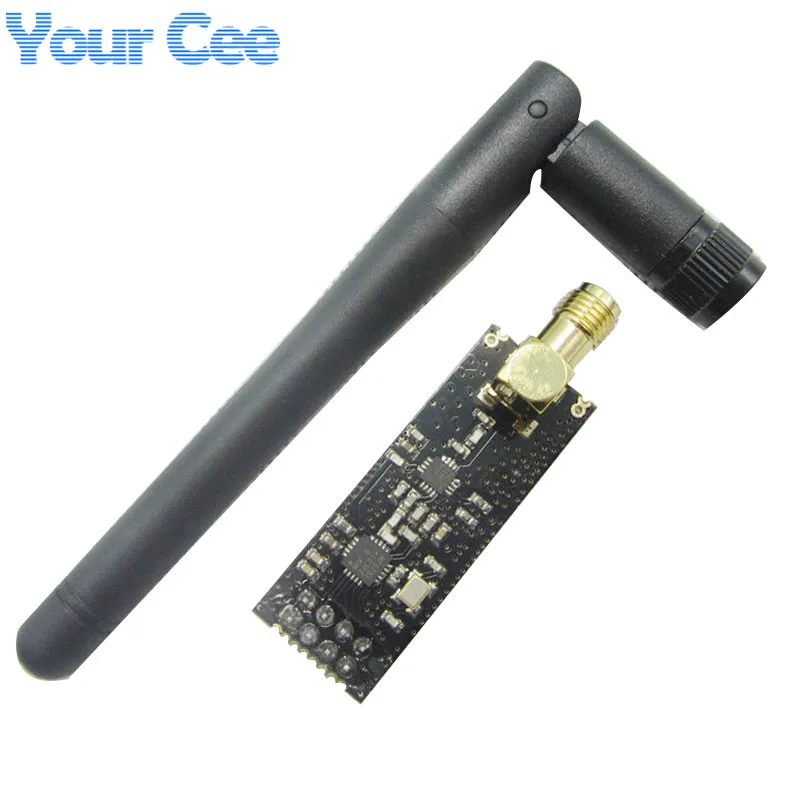 

1100 Meter Long-Distance NRF24L01+PA+LNA NRF24L01P Wireless Transceiver Communication Module (with antenna) DC 3.3V