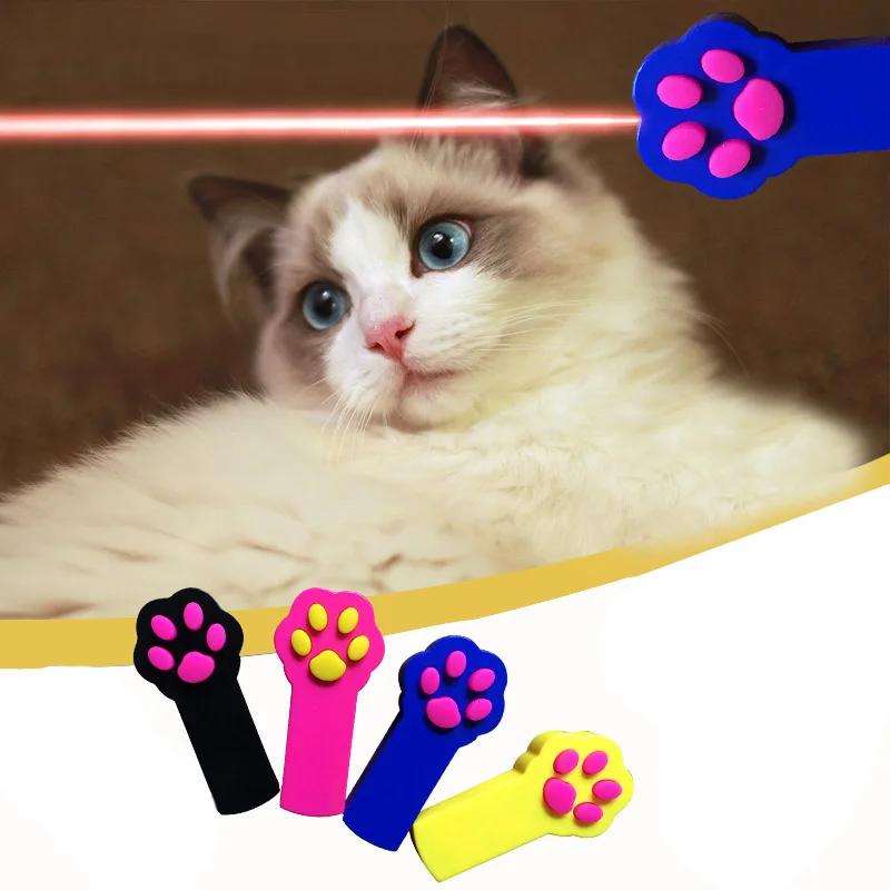 Laser Cat Toys Laser Pointer Chaser Toys for Cats Toy Interactive Cute Kitten Paw Shaped Cat Laser Pen Toys Laser Cat Toys Laser Pointer Chaser Toys for Cats Toy Interactive Cute Kitten Paw Shaped Cat Laser Pen Toys