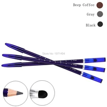 Двойная головка 10 шт. позиционирование Microblading карандаш для бровей Перманентный макияж ручка для бровей дизайн губ водонепроницаемые аксессуары для татуировки