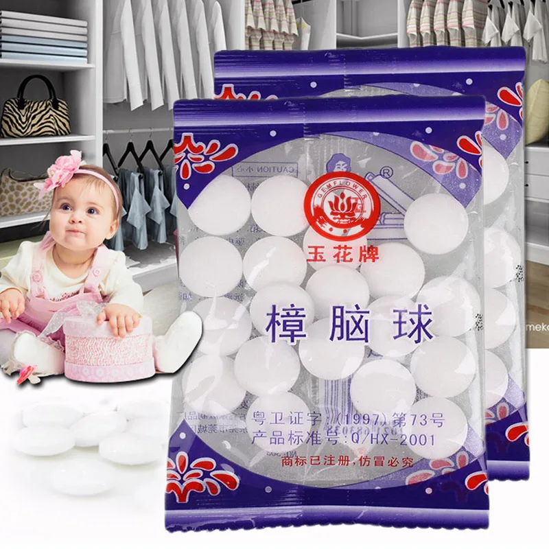 1 мешок Горячая продажа камфорный шар шкаф Mothproof плесень насекомых Mothballs