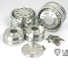 LESU запасные части металлическая ступица C DIY модель для 1/14 Tmy RC самосвал тягач TH02496