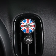 Автомобильные часы Union Jack с зажимом на выходе для Mini Cooper S One d F54 F56 F60 R56 R60 аксессуары