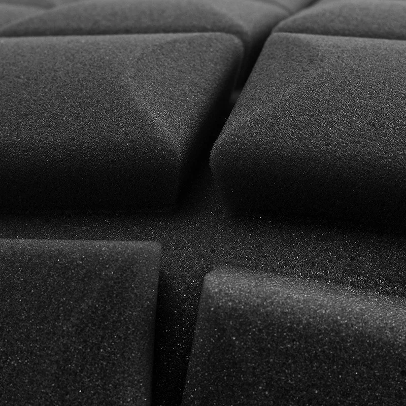 4x-500x500x50mm Soundproof Foam Panels Acoustic