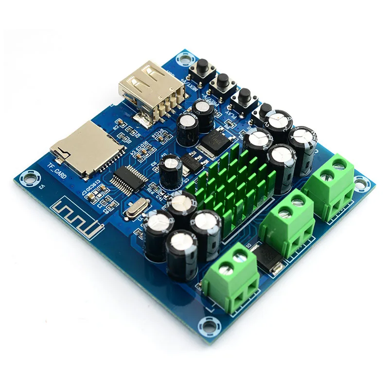 CIRMECH TPA3116D2 усилители Bluetooth плата Встроенная U диск TF плеер Amp платы с двумя каналами