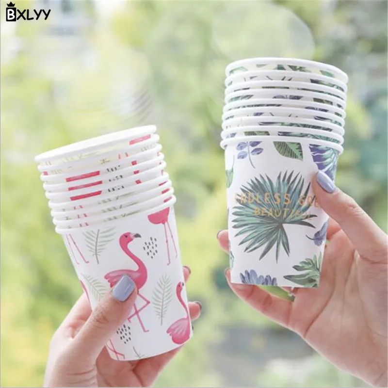 

BXLYY 2019 Party Decoration 10pc Disposable Paper Cup Unicorn Party Supplies Home Decoration Accessories Wedding Decoration.75z