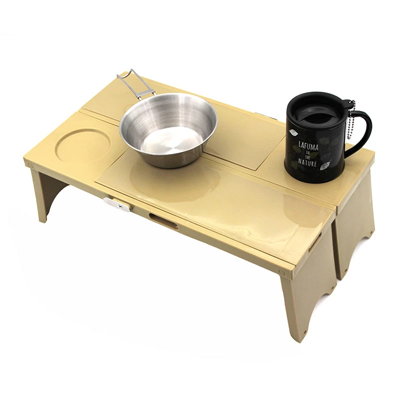  VILEAD Plastic Portable Mini Splicing Picnic Table Beach Camping Hiking BBQ Ultralight Foldable Wat