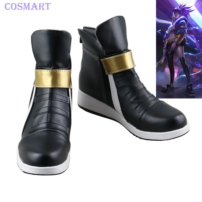 Женские туфли для косплея LOL KDA Akali лидер продаж 2018|Туфли| |