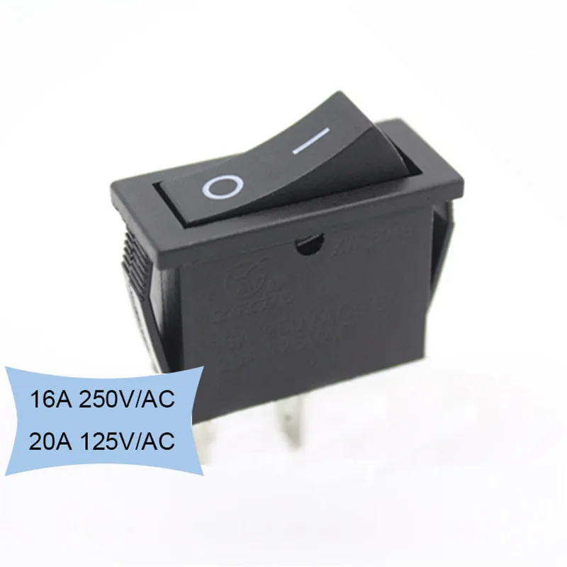50 piecs KCD XW-604BB1 AC swicths 2 pin позиция двухполюсный переключатель рокер для игрушки
