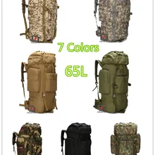 65L большой емкости мужской тактический рюкзак для путешествий на открытом воздухе походная сумка Альпинисты сумки для альпинизма