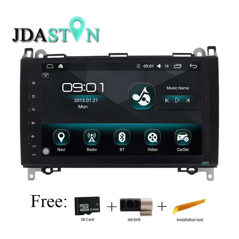 9 Inch Android 6 0 font b Car b font DVD Player GPS Navigation For Mercedes