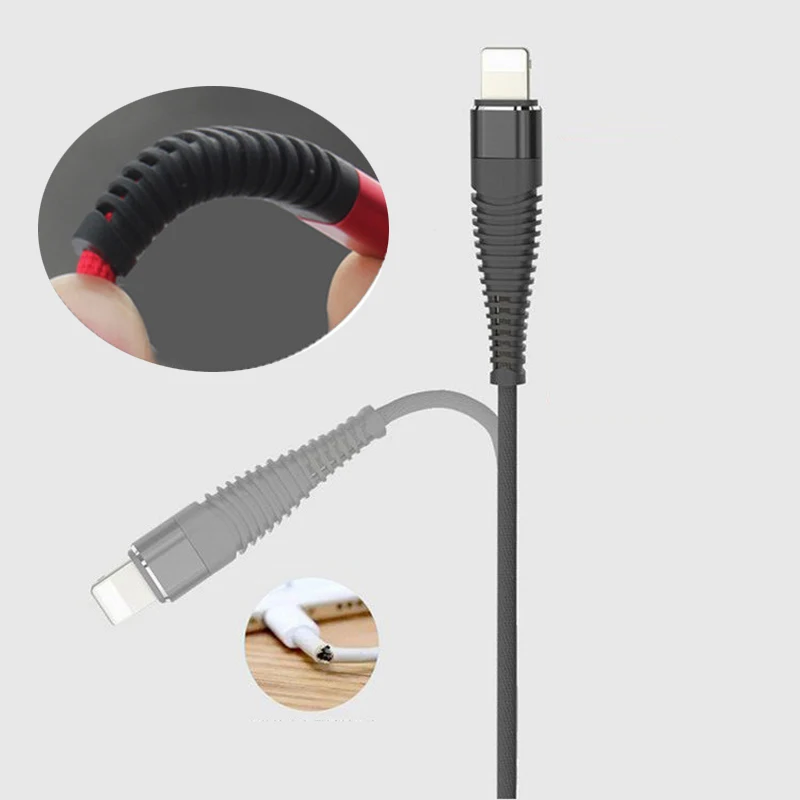  Suntaiho für iphone xr kabel mi cro USB kabel für xiaomi mi 9 Rot mi Hinweis 7 USB Typ C kabel für 