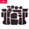 Best Buy Mat Pad-Accessories Gate-Slot Smabee Anti-Slip X-Line RIO for Kia Interior-Door-Pad/cup 32887641597