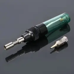 Электроника DIY MT-100 инструмент Электрический газовый паяльник пистолет удар факел беспроводной паяльник ручка