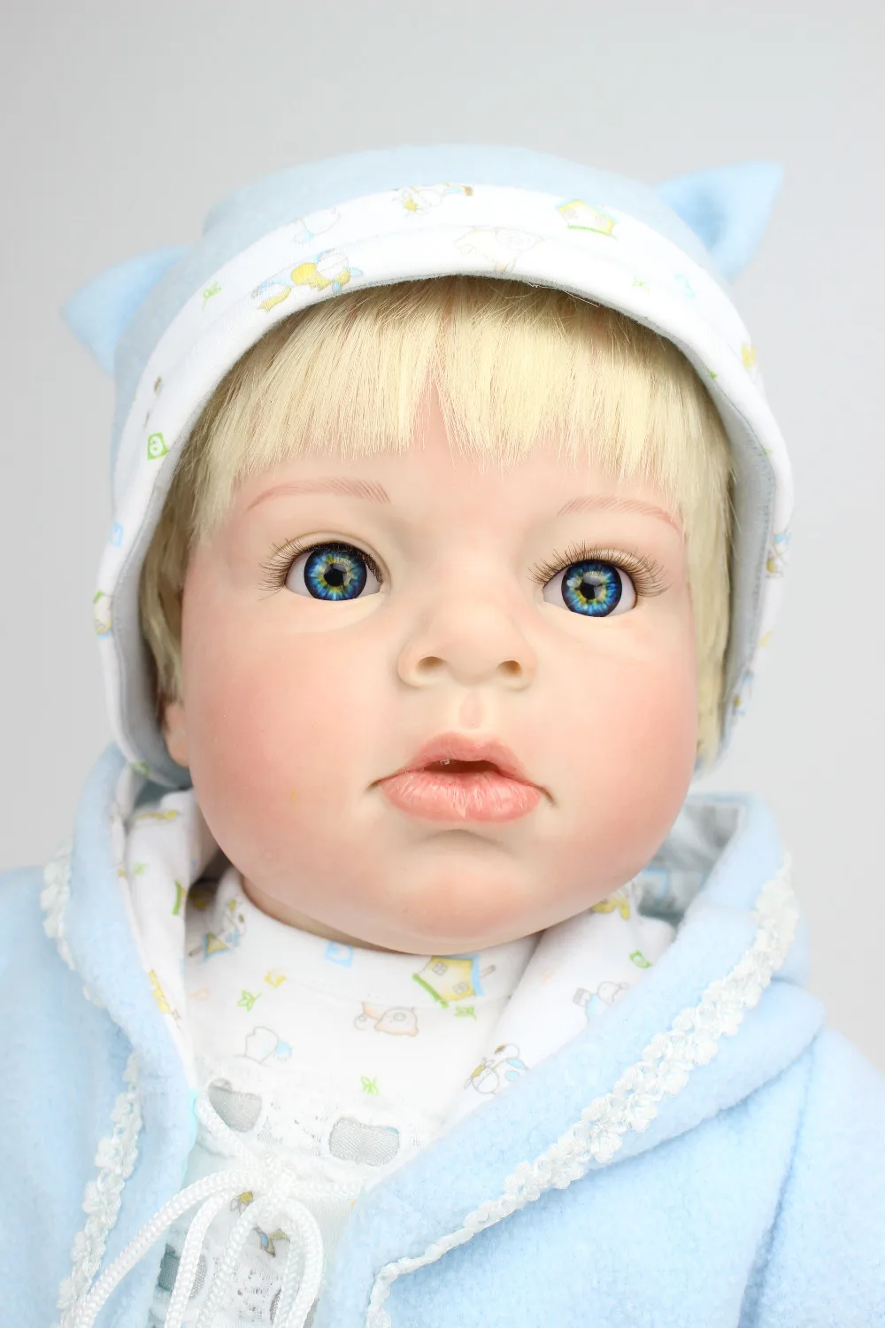 NPK реалистичные около 2" 70 см ручной работы реалистичные Новорожденные куклы реборн Мягкие силиконовые виниловые игрушки подарок для девочки или мальчика
