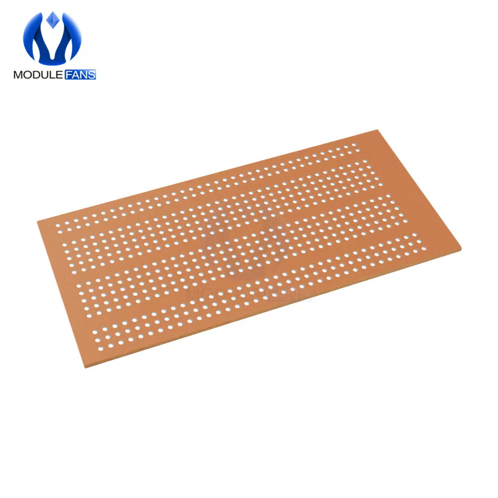 Prototype PCB Board 5PCS 5X10 CM Solderless Test Breadboard Copper Tinned Plate Joint holes DIY
