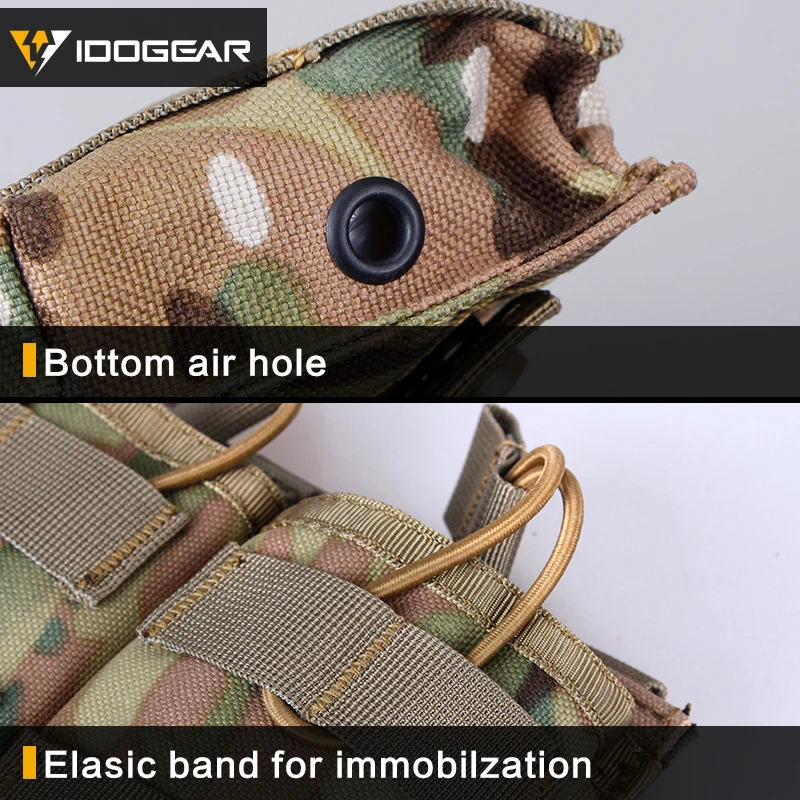 IDOGEAR подсумок, Molle, тройной подсумок, модульный подсумок для 5,56, Боевая обязанность, Wargame, для активного отдыха, 3533