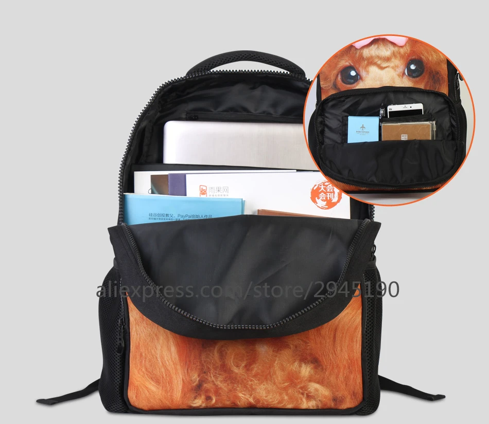 17inch Felt Laptop Backpacks (6)