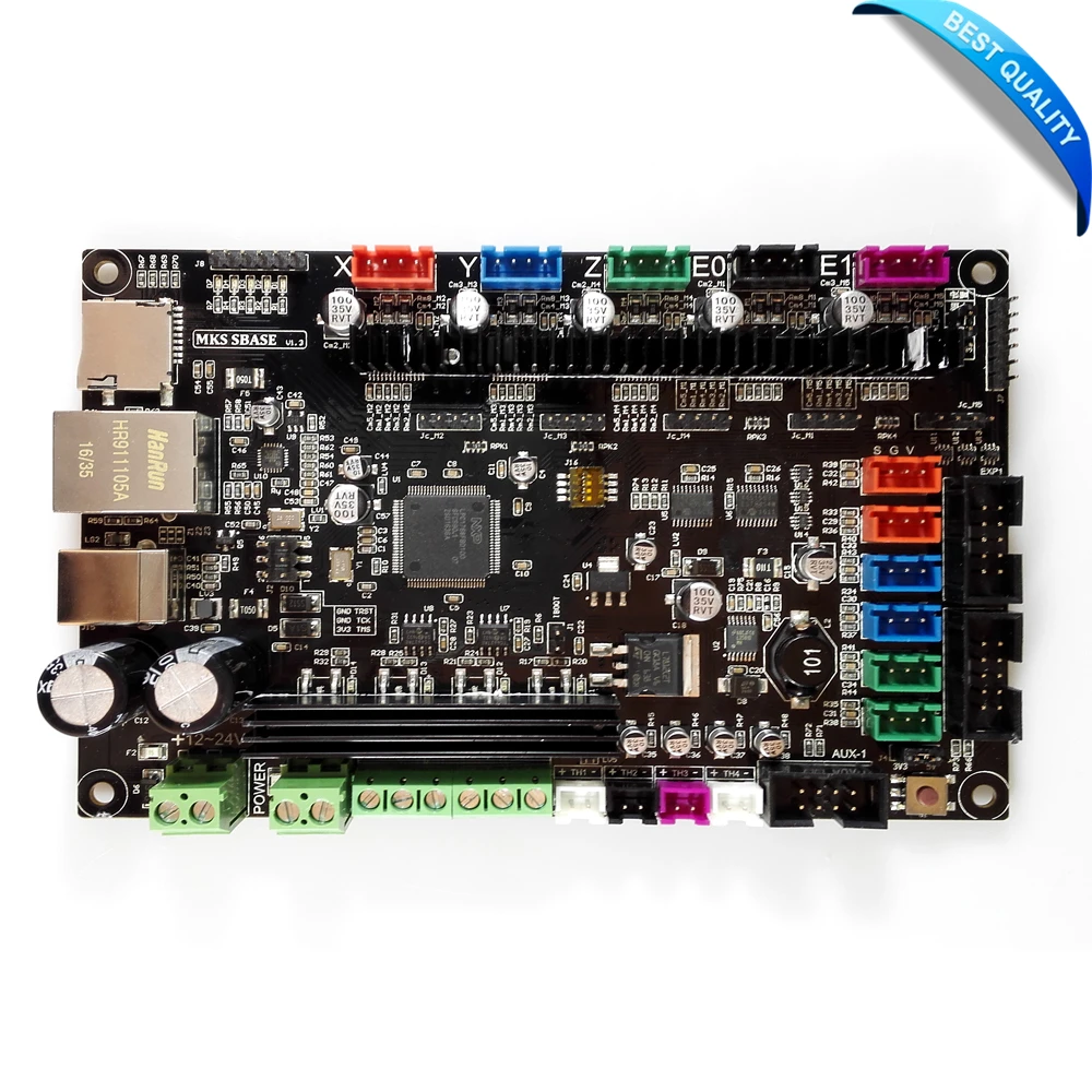 3D printer 32bit Arm platform Smooth control board MKS SBASE V1 3 open source MCU LPC1768