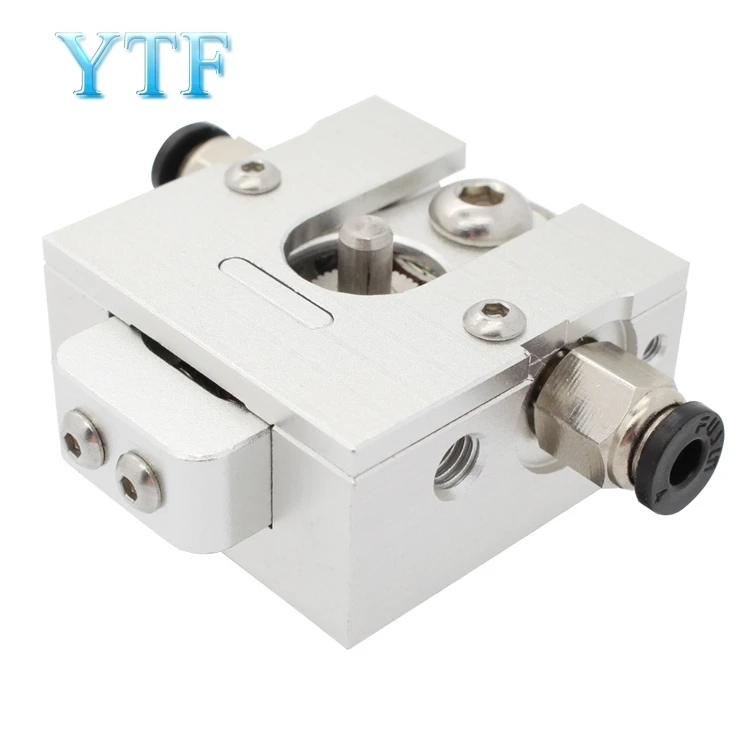 Best DIY Reprap Bulldog All metal For 1.75mm Compatible J head MK8 Extruder Remote 3D Printer
