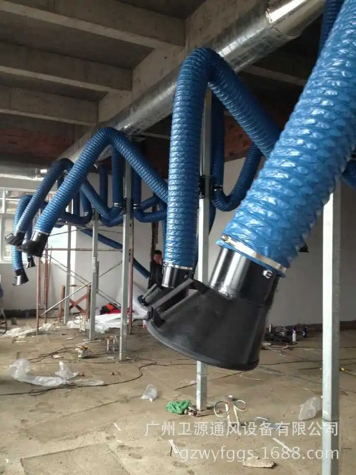 

Producing welding fume purifier, hose / universal flexible suction arm hose
