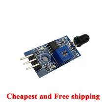 IR Infrared 3 Wire Flame Detection Sensor Module IR Flame Sensor Module Detector Smartsense For Arduino
