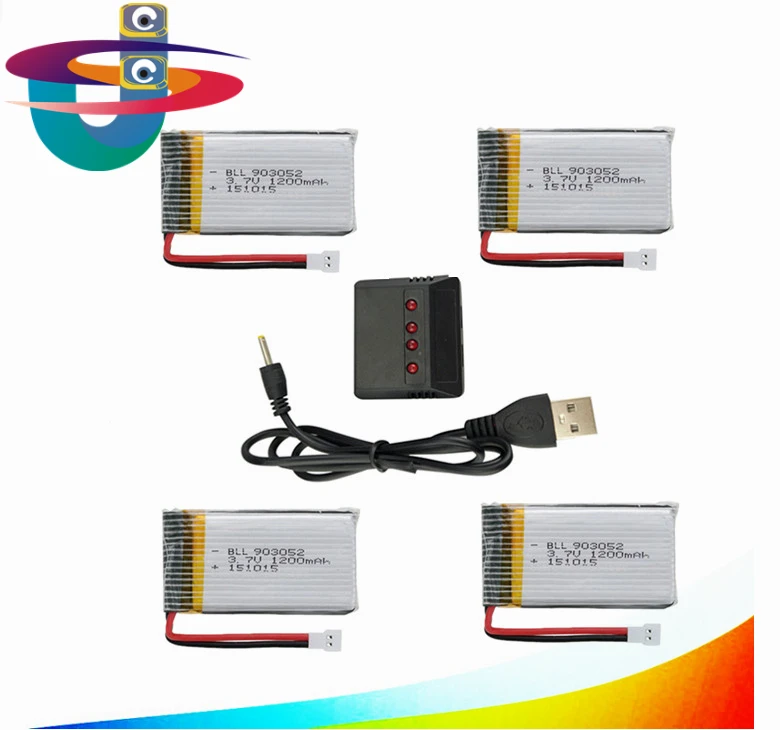 LyGuy 3.7V Câble Chargeur USB Pour Syma X5 X5C Quadricoptère