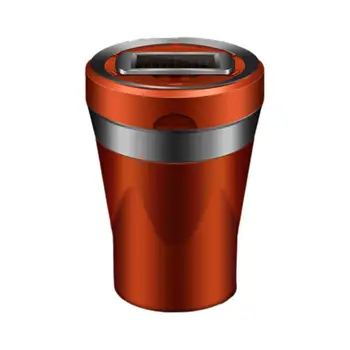 

Ashtray Auto Ashtray Rechargeable Solar Energy LED Car Ashtray Removable Cigarette Lighter Ashtray Car Accessories Cenicero Auto