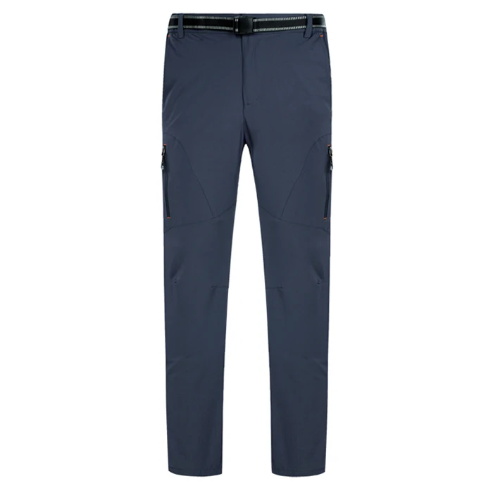 Горные летние мужские уличные быстросохнущие дышащие водонепроницаемые штаны эластичные треккинговые походные альпинистские брюки MA172 - Цвет: Dark Grey