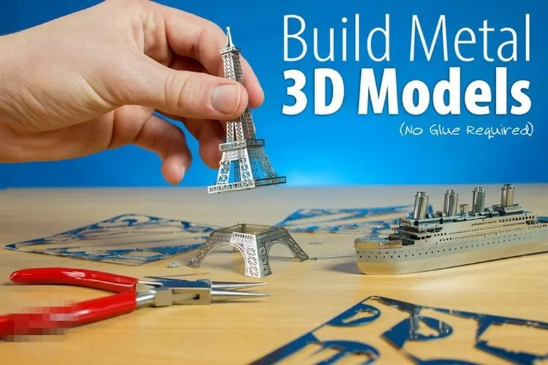 Набор инструментов для 3D металлических головоломок пинцет режущие кусачки