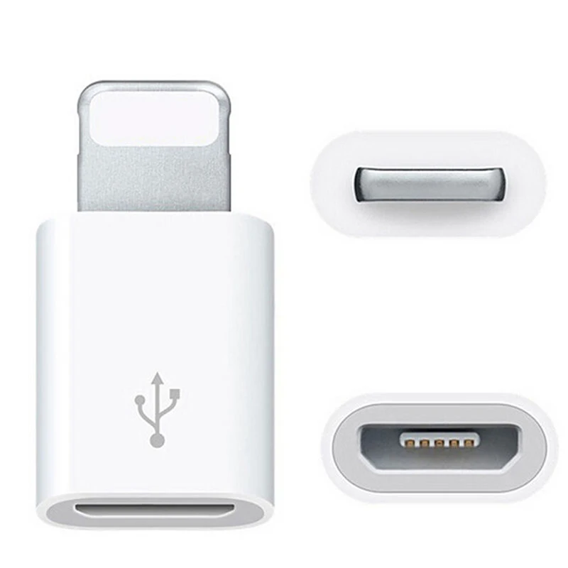 

Connector Male to Micro USB Female Adapter Charging Converter Adapter For IPhone 1pc