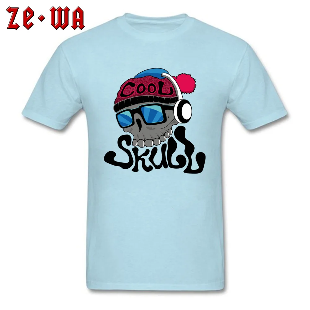 skull201897Y Tops Tees Rife Round Neck Group Short Sleeve 100% Cotton Fabric Men T Shirt Casual Tops Tees Drop Shipping skull201897Y light