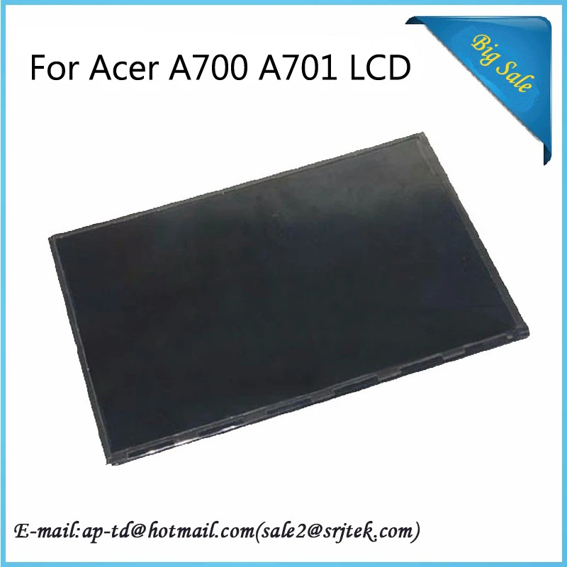 

Original 10.1" For Acer A700 A701 LCD Screen Display Replacement Parts B101UAT02.1 Monitor Module Panel+Tracking Number