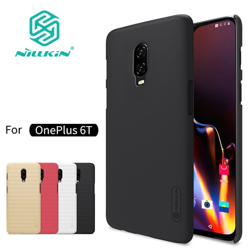 Защитный чехол для One Plus т T чехол Nillkin матовый чехол для заднего корпуса из поликарбоната для OnePlus Т 6 T чехол для сотового телефона