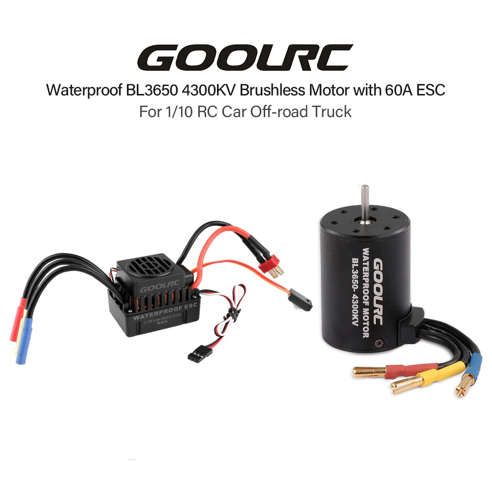 Goolrc Waterproof Bl3650 4300kv 