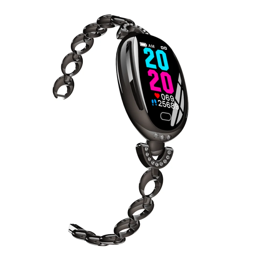 Greentiger E68 женский умный Браслет монитор сердечного ритма фитнес-трекер Bluetooth кровяное давление женские спортивные Смарт-часы VS H8