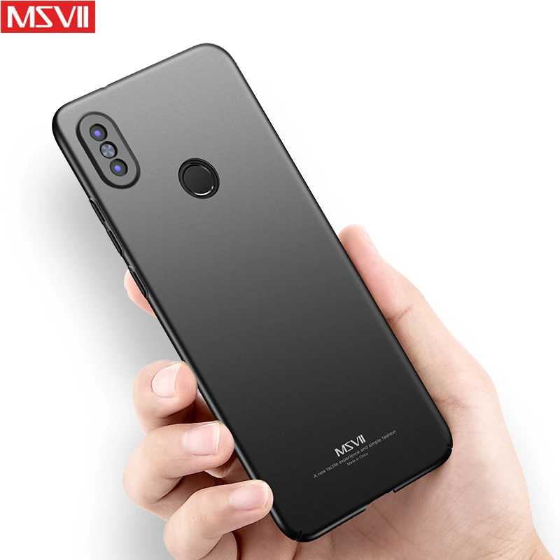 

MSVII Shell For Xiaomi Redmi Note 5 Pro Case Note5 Cover Ultra-thin Fashion Hard PC Simple Back Cover for Redmi Note 7 Pro Case