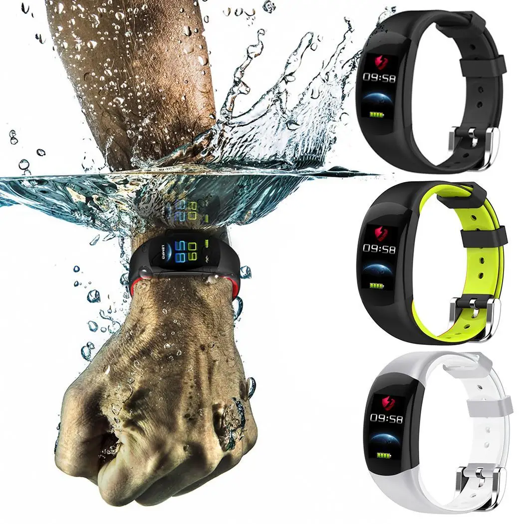 

Color Screen Heart Rate Monitor IP68 Waterproof Step Counting Smart Wristband