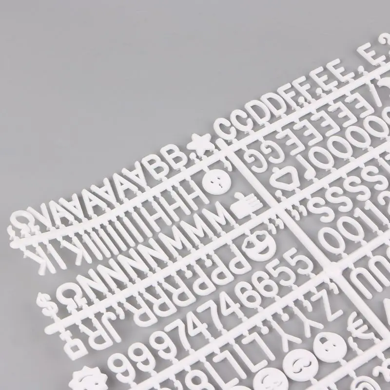 Буквенная доска набор букв 230 цифр специальные символы слова для войлока Сменные знаки сообщений и буквенные доски