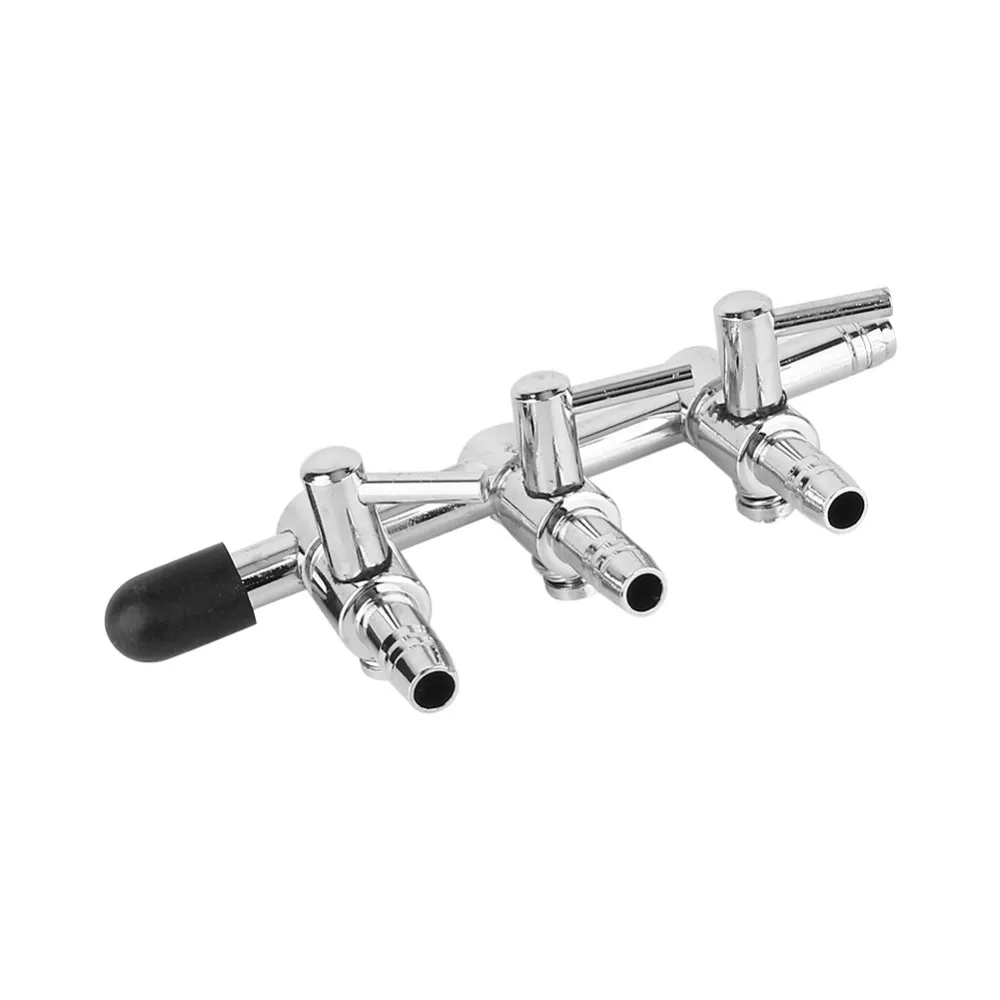 3 Way Stainless Steel Aquarium Air Splitter Control Valve Aquarium