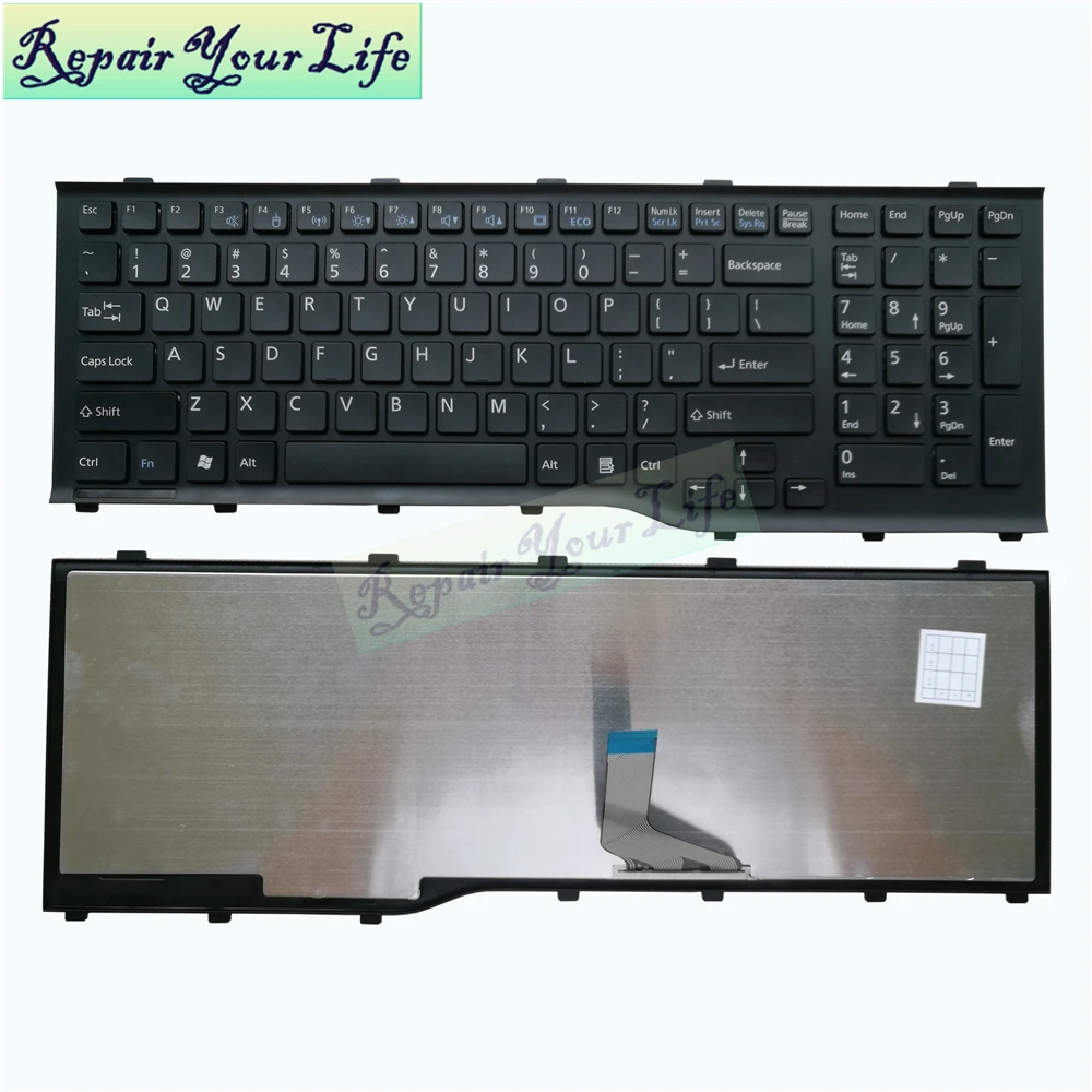 Английская клавиатура для ноутбука Fujitsu Lifebook AH532 A532 N532 NH532 США оптовая продажа