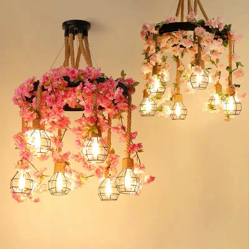 

music dining room in the walnut wind restoring ancient ways is hot pot shop decoration lamps and lanterns of plants