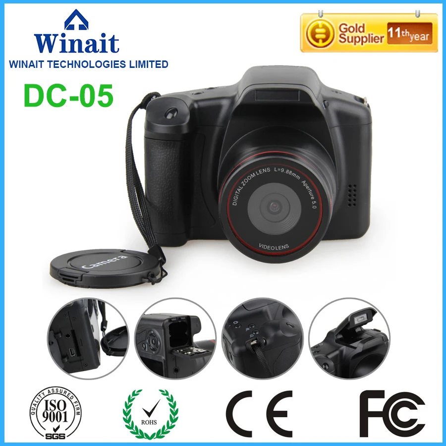 32GB digital camera DC-04 12MP 720P Slr camera with 4x digital zoom hight-quality photo/video camcorder