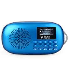 LV550 Portable Speaker FM Radio MP3 Audio Player Loudspeaker with TF Slot