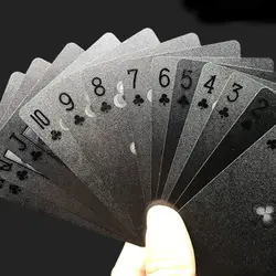 Водонепроницаемый ПВХ покера, игральные карты прочный магический набор для покера игровых карт