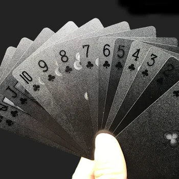 

Waterproof PVC Poker Playing Cards Durable Magic Poker Collection Game Cards